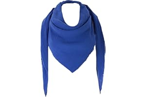 stylx XXL Tuch 23 Farben Farbwahl Halstuch Musselintuch Musselin Damen Damenhalstuch Dreieckstuch Schal Herren Männer Frauen Herrenhalstuch Dreieckig leicht (einlagig)