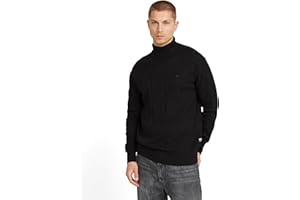 G-STAR Bluza Mężczyźni Zig-zag Structure Turtle Knit