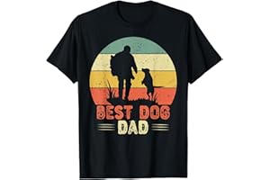 DIVERTENTE REGALO PER IL PROPRIETARIO DI UN CANE Best Dog Dad Ever Cadeau amusant pour chien T-Shirt