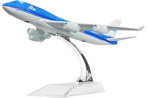 LESES Diecast Plane Model 1:400 scale Holland 747 Airplane Model for Decoration or collection