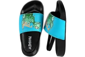 LITTLEPLUM Badelatschen Kinder Badesandalen Mädchen Badeschlappen Jungen Badeschuhe Sommer rutschfest Hausschuhe Kinder Sandalen