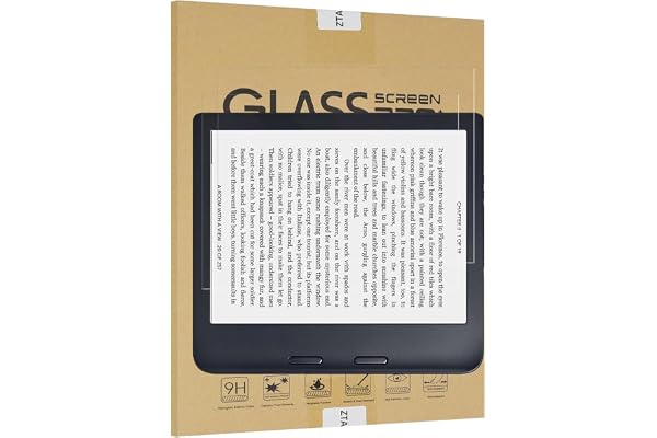 ZTAOOPOU (2 st härdat glas för KOBO Libra 2 skärmskydd HD transparent skärmskydd KOBO Libra Colour härdat glas