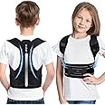 Aollop Posture Corrector for Kids Children, Adjustable Lumbar Support Back Brace Posture for Shoulder & Back Support