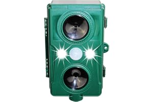 GLB GREEN LEVEL BERLIN Repellente solare per cinghiali, volpi e lupi, per grandi aziende agricole, coltivazioni, allevamenti di pollame, bovini e pecore