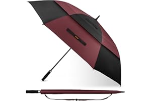 TECKNET Regenschirm Groß XXL,Golfschirm 68 Inch,regenschirm sturmfest Doppelt Überdachung Belüftet,Groß Stockschirm automatisches Öffnen mit EVA-Griff,Stockschirm für Damen und Herren