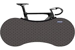 RIVERHIKER Stretchy Bike Wheel Cover, Anti-dust High Elastic Outdoor Indoor Washable Bicycle Protection Storage Bag (Sea Wave)