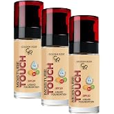 Golden Rose Moisture Touch Foundation No: 108 - Hyaluronik Asitli Nemlendirici Fond&ouml;ten SPF 20-30 ml (3 paketi)