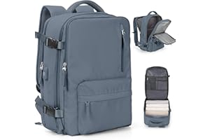 SEAFEW Mochila Viaje Cabina Avion 40x20x25 para Ryanair Mochilas para Mujer Bolsa de Cabina Equipaje de Mano Cabina Avion Mochila de Senderismo Mochila Impermeable Cabina Mochila