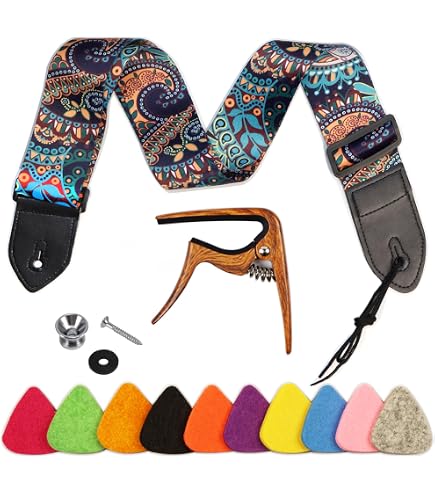 Sangle Ukulélé Cuir Véritable Réglable Avec Crochets J - Bracelet Épaule Double Couche Pour Tous Ukulélés