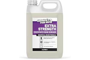 Chemical Trade Store - Concentrated Engine Degreaser & Parts Washer Fluid 5L - Heavy-Duty Solvent for Grease, Oil & Grime - Powerful Cleaner for Engines, Machinery & Workshop Tools