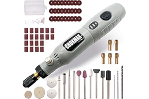 CHOKMAX Strumento rotante senza fili, kit smerigliatrice a 3 velocità con 72 accessori, strumento di ricarica di tipo C per pulizia, levigatura, lucidatura, foratura e piccoli lavori fai da te