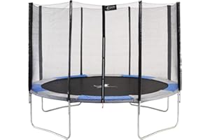 Kangui - Trampoline Rond avec Filet de sécurité | Ø250 - Ø300 - Ø360 - Ø430cm | RALLI