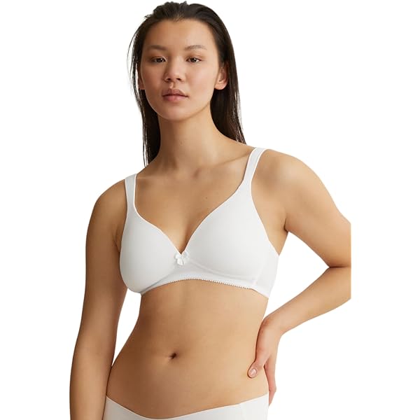 Naturana Damen-BH Mit Weichen, Gepolsterten Körbchen – Bequem Für Den Alltag, Größe 85B, Schwarz, Verstellbare Träger