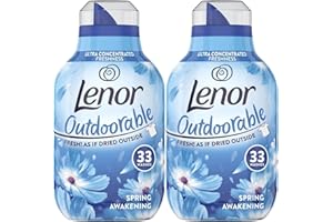SARGAM Outdoorable Fabric Conditioner, 66 Washes (462 ml x 2) Twin Pack, Spring Awakening, Ultra Concentrated Fabric Softener, Outside Freshness Even When Drying Inside
