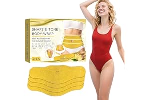 PFLAROSA Slim Patch zum Abnehmen – Abnehmpflaster für schnelle Fettverbrennung am Bauch – TCM-Kräuter Formel, Anti-Cellulite, Stoffwechsel-Booster, Natürlich & ohne Chemie, 4 Stück