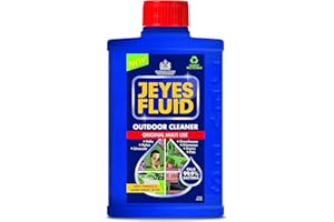 ZAIZAH 1 X 300ml Jay's Fluid Original Formula Outdoor Cleaning Solution for Paths, Patios, and Driveways - Powerful Disinfectant for Pet Housing and Unblocking Drains