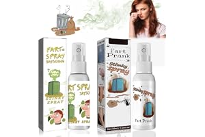 Allony Spray Puant,Spray Caca, Fart Spray Extrêmement Puant pour Adultes, Mauvaise Odeur Extrêmement Longue Durée – Spray Qui PUE Le Caca 30ml*2PCS