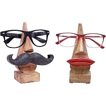 Porte-lunettes En Bois Sculpté En Forme De Hibou | Fait Main, Décoration Bureau Ou Maison, Cadeau