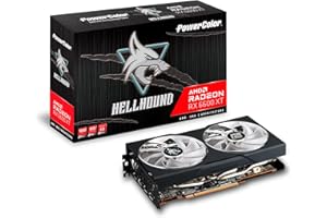 Powercolor Hellhound Radeon RX 6600XT AMD Radeon RX 6600 XT 8 GB GDDR6 - Scheda grafica, colore: Nero