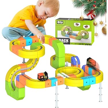 Elektrischer Zug Set Für Kinder,Weihnachtszug,Eise Produktbild-Vorschau 4