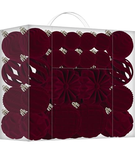 30 Fleurs De Noël Artificielles Pailletées Poinsettia - Avec Pinces Pour Sapin, Guirlande, Décoration Festive