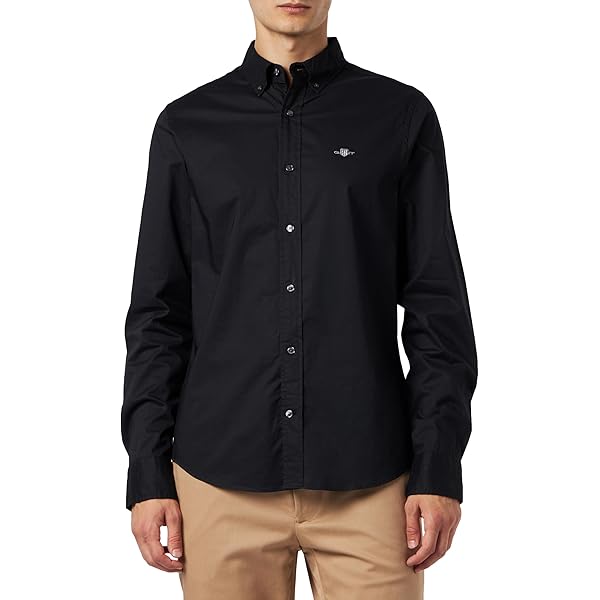 Chemise Homme GANT Manches Longues Coton, Taille L, Couleur Rose - Excellent État