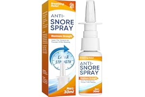 ATUIO Anti Russamento Uomo, 30ML Dispositivo Anti Russamento, Spray Nasale Per Non Russare, Russare Rimedi Efficaci Uomo