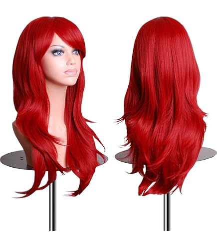 Perruque de Cosplay de Fée - Blonde Brune Beige Perruque Longue Bouclée avec Filet à Cheveux Cosplay | Vêtements à Vendre