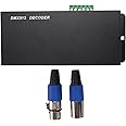 Ocnvlia 3CH DC12-24V RGBW 512 Decoder LED Controller RGB LED DMX512 Decoder, DMX512-3CH