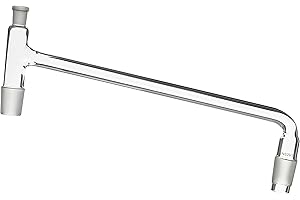 WITEG Destillierbrücke 300mm, NS29/32, Thermometerschliff NS14/23, hergestellt aus Borosilikatglas 3.3, made in Germany