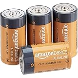Amazon Basics Everyday Alkalibatterien, 1,5 V, 4 Stück (Aussehen kann variieren)