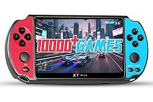 iTaixingLe Handheld Games Consoles, 10,000+ Preloaded Game Retro Handheld Games Console, 5.1" HD Display, 10+ Emulators