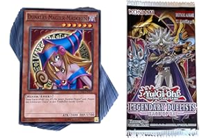 GECO Yu-Gi-Oh! Karten - 50er Set mit Booster - Deutsch