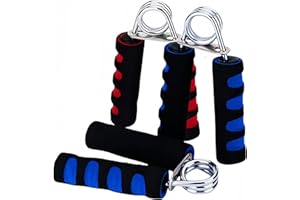 OGOWAWER 3 Pack Hand Grip Strengthener for Teenagers Elderly, Soft Foam Hand Wrist Power Grip Strength Training Fitness Grips Gym Exerciser Gripper
