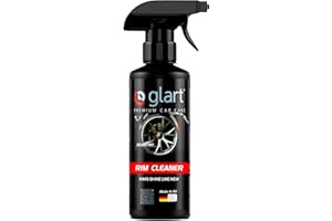 Glart 45FR Wheel Cleaner 500ml - acid-free cleaner with color indicator - removes brake dust, rust, dirt - for alloy & steel wheels, hubcaps - wheel spray car, motorcycle - Made in Germany