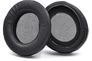 defean Almohadillas de repuesto compatibles con Razer Kraken 2019 / Kitty Edition, Tournament Editi, Quartz / Nari / Nari Essential / Nari Ultimate (All Black)