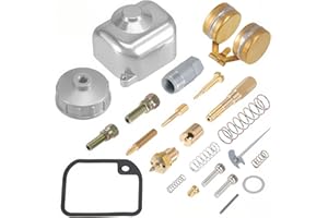 ‎WUISOLQP Motorrad Vergaser Reparatursatz, Vergaserkit Reparatursatz Kompatibel für BVF-Vergaser 16N1-11, Kompatibel mit S50 S51 S53 S70 SR50 SR80 KR51 Schwalbe S70 Komplettes Dichtungs- und Düsenset