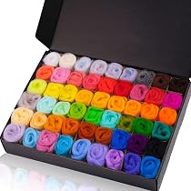 Namner Kit Per Infeltrimento Ad Ago - 2 Tappetini 17,8x15 Cm, 2 Aghi E Supporti In Legno, Per Principianti E Progetti Fai Da Te - 6
