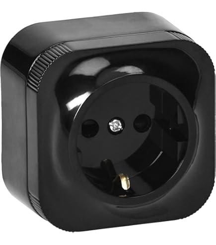 Uni Inbouw Stopcontact - 3-voudig - Rond - Crème | bol