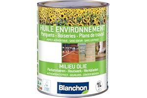 BLANCHON - Huile parquet "environnement" ultra mat 1 litre - 01171180