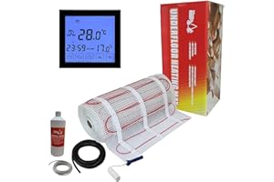 Nassboards Premium Pro Electric Underfloor Heating mat kit 200w per m² - Red Box