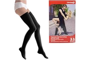 Lauma Medical, Calze a compressione 23-32 mmHg Classe 2 con punta chiusa, vene varicose, gonfiore frequente alle gambe, dolore a polpacci e piedi