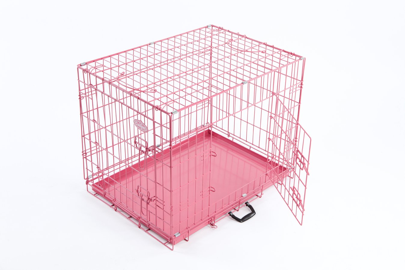 Easipet Dog Puppy Cage Pink 36 inch Dogs.co.uk