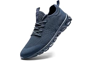 Damyuan Męskie buty do biegania chodzenia tenisa na co dzień siłownia sportowe fitness buty sportowe modne trampki lekkie wygodne do pracy na świeżym powietrzu płaskie buty do joggingu