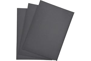 sourcing map 500 korn vattentätt torrt vått sandpapper 280 x 230 mm 3 st