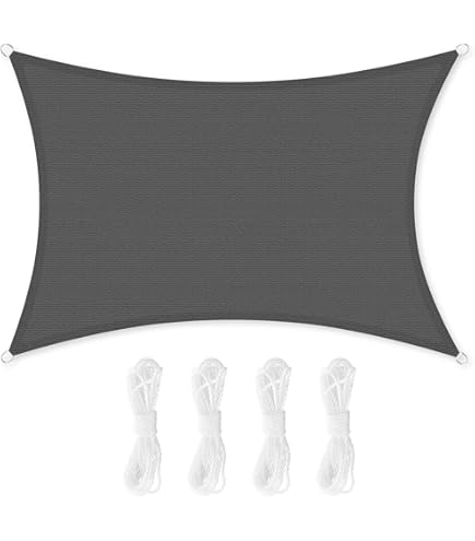 HAIKUS Rechthoekig schaduwdoek, 3 x 5 m, ademend HDPE