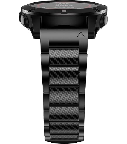 TRUMiRR Titan-Armband Für Garmin Fenix 7/6/5 – 22 Mm, Quick Fit, Verstellbar