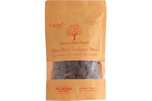 BanyanTree Foods Cardamomo Negro (Black Cardamom Whole), 100g