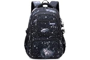 Amythe Mochilas Escolares Niños Adolescentes, Mochila Escolar Chico Impermeable Grandes de Diseño Ergonómico, Mochila Informal Primaria y Secundaria para 9 10-17 años