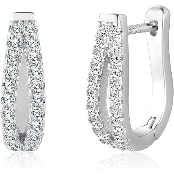 Orecchini A Cerchio Ovali In Argento 925 Rodiato - MATERIA By Matthias Wagner SO-229, Design Puro E Facile Da Indossare